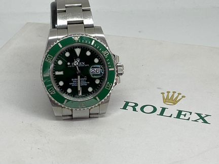 Часы rolex submariner kermit 16610LV