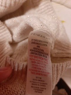 Свитер детский primark 2-3 г