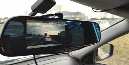 Зеркало-видеорегистратор + камера заднего вида