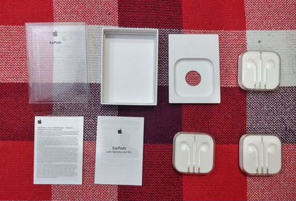 Наушники Apple EarPods с разъёмом 3,5 мм (коробка)