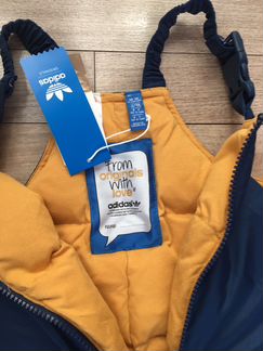 Новый комбинезон штаны зима Adidas раз.80