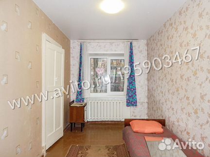 2-к квартира, 46.5 м², 1/4 эт.