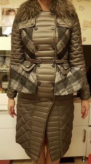 Odri пуховик-пальто в отличном состоянии размер 46