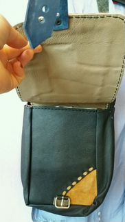Сумка hand made из натуральной кожи