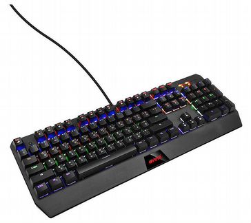 Игровая клавиатура hiper MK-3 rate чёрная (104кл