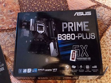 Материнская плата Asus Prime B360-plus