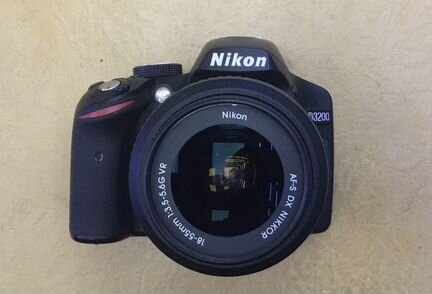 Nikon D3200 kit 18-55mm (гарантия) id3480