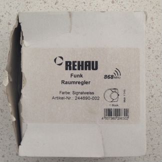 Rehau Nea терморегулятор 244690-002, 1 315267 1 00