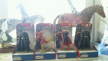 Marvell, superman, kratos фигурки