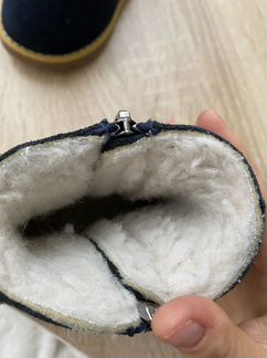 Сапоги зимние детские новые 20 размер