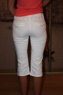 Бриджи белые р.46-48