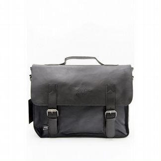 Three-Box сумка через плечо, портфель черный