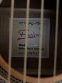 Гитара акустическая с чехлом