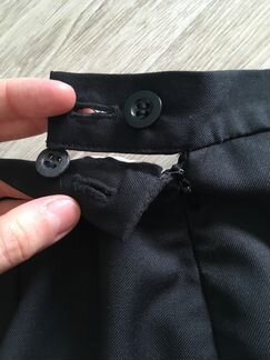 Юбка чёрная классическая