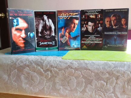 Видеокассеты VHS с фильмами