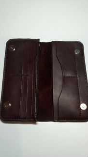 Кошелек натуральная кожа ручной работы+подарочная