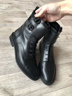 Сапоги, ботинки, полуботинки zara 39-40