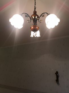 Люстра, светильники произ-во Италия