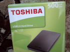 Внешний жёсткий диск 500 Гб Toshiba
