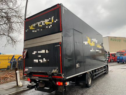 MAN TGM 12.290 из Германии, фургон 55 кубов