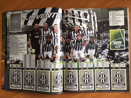 Альбом panini Calciatori 2014-2015 года