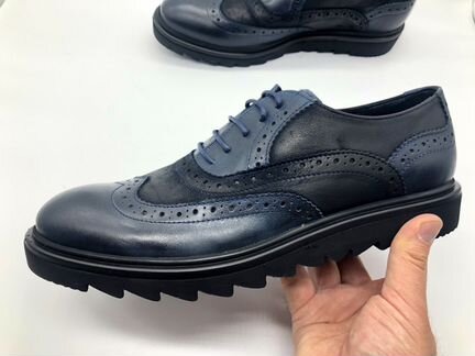 Ботинки туфли натуральная кожа обувь