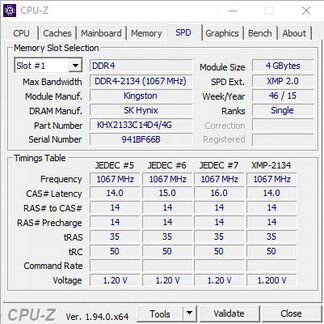 Kingston HyperX Fury DDR4 8Gb 2133MHz (2x4Gb)