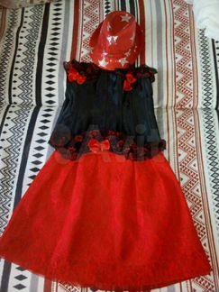 Костюм красной шапочки, пиратки