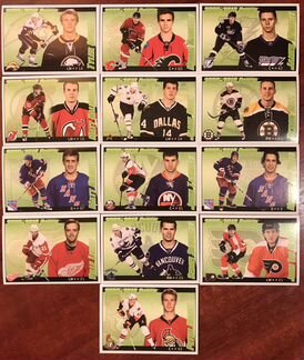 Хоккейные карточки NHL сезон 2009-2010, 76 штук