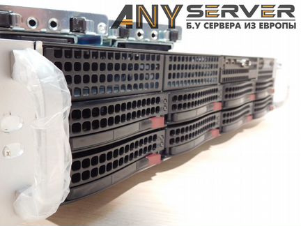 Сервер Supermicro 6027R 2xE5-2620 96Gb 8x3.5