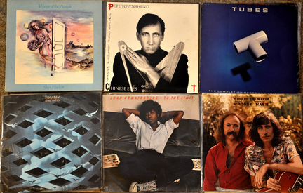 Виниловые пластинки из США