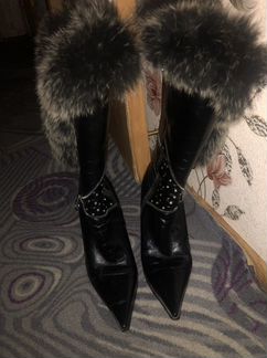 Зимние женские сапоги 38
