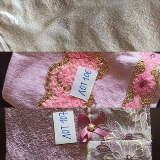 Набор махровые полотенца 70 х 140