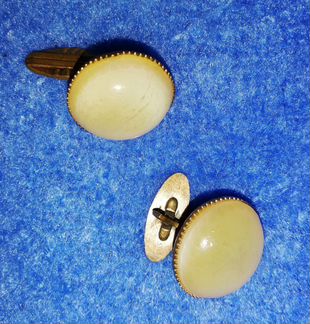 Запонки янтарные советские