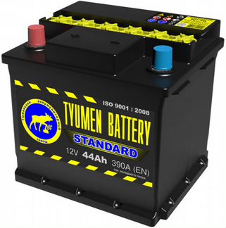 Аккумулятор Tyumen Standart 44 Ач 410А
