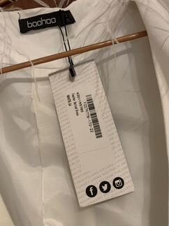 Платье с поясом Boohoo