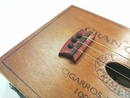 Настоящая cigar box guitar