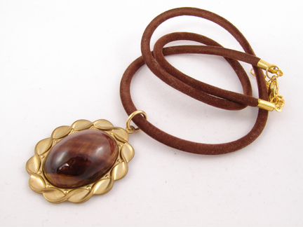 Подвеска Бычий глаз (18х25мм)