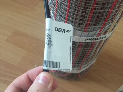 Теплый пол devicomfort 150T (dtir-150) 450 Вт 3 м2