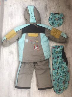 Зимний комбинезон Deux par Deux, 3 года, рост 98-1