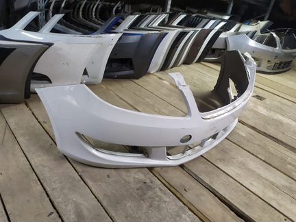 Передний бампер Skoda Fabia 2 арт 24066