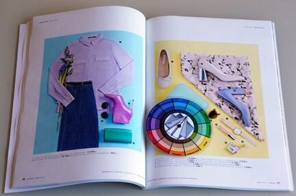 Карманный Цветовой Круг Иттена для подбора цвета