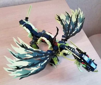 Лего Атака Дракона Морро