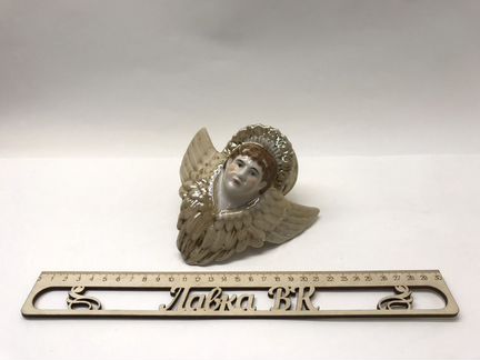 А1148 Дореволюционная лампадка, фарфор, Т-ва Кузне