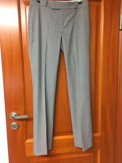 Banana Republic.Шерсть.Серые базовые брюки.США, ор