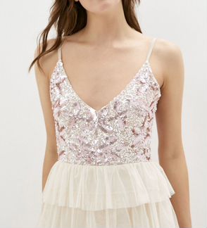 Вечернее Платье с пайетками little mistress 42(8uk