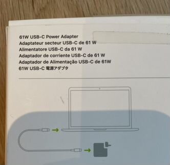 Адаптер питания Apple USB-C 61w