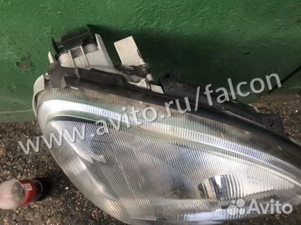 Фара правая Дорейсталинг ксенон мерседес w220