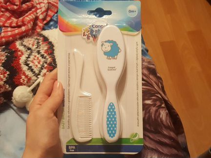 Щетка и расческа для волос малышей 0+