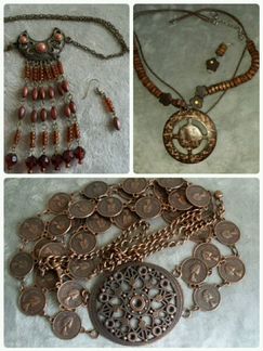 Бижутерия и серебро винтаж